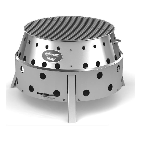 Petromax Atago – 4-in-1 Edelstahl Outdoor-Grill, Feuerschale, Ofen & Herd