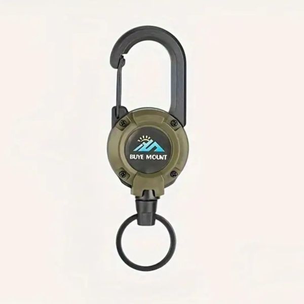 Teleskop-Schnallen-Karabiner -Outdoor-Multifunktionales Drahtseil & Anti-Verlust-System