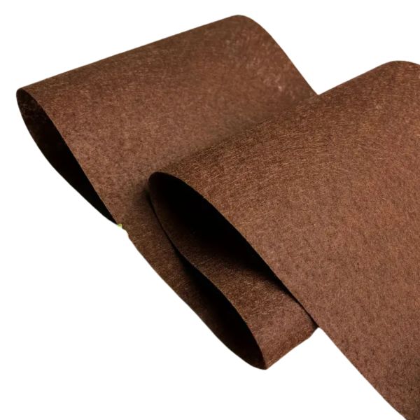 Filzstoff Braun – DIY Bastelstoff für Patchwork, Deko & Schulprojekte