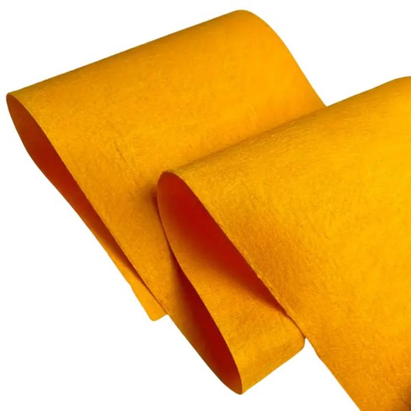 Filzstoff Orange – DIY Bastelstoff für Patchwork, Deko & Schulprojekte
