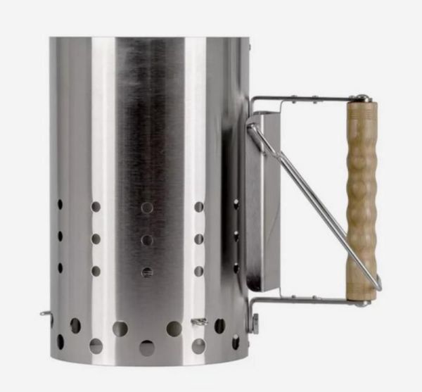 Petromax Anzündkamin Edelstahl Grillanzünder 6,5 L Outdoor BBQ