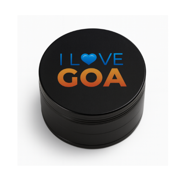 Grinder 63mm 4-teilig Metall Kräutermühle Zinklegierung ILoveGoa